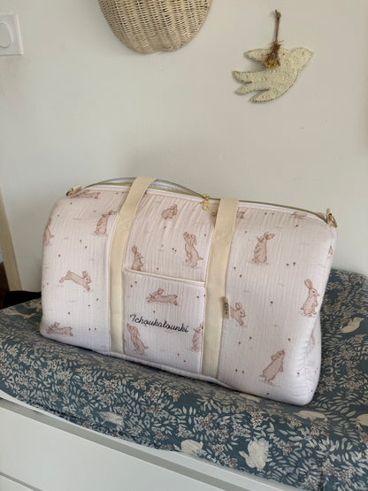 Sac à langer Paula - Lapins