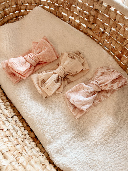 Maria - Headband noeud double XL (unité)
