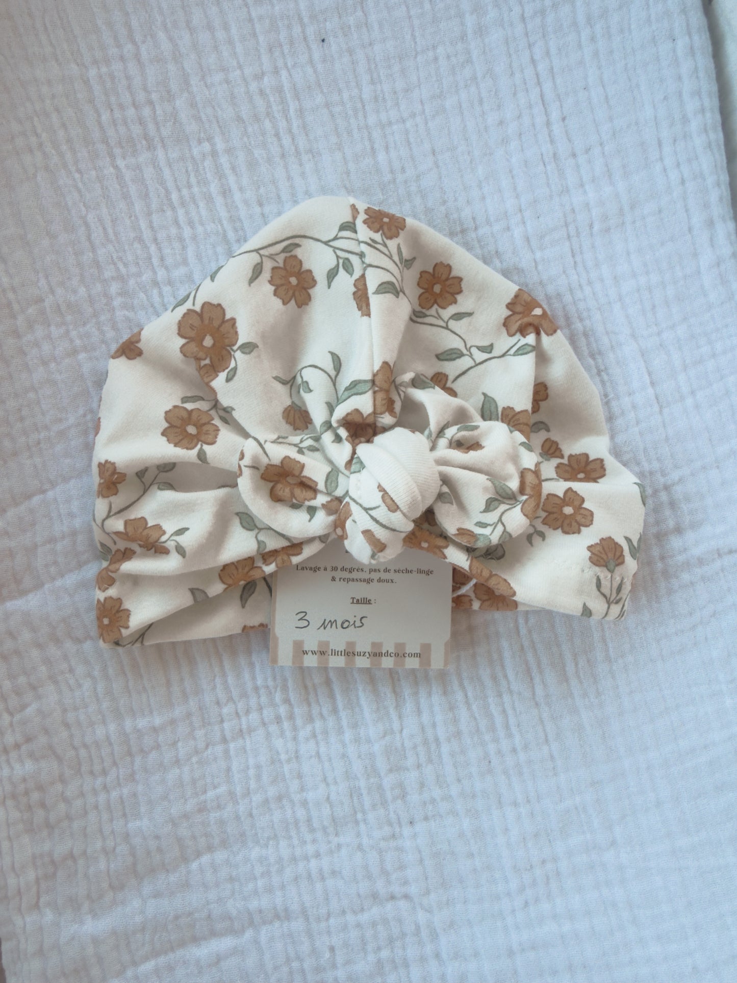 Turban 3 mois zanet - En stock
