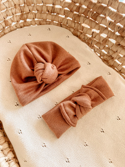 Turban mailles chaudes