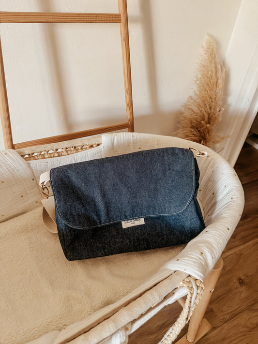 Sac à langer Louisa Denim -  En stock