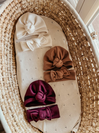 Turban mailles chaudes