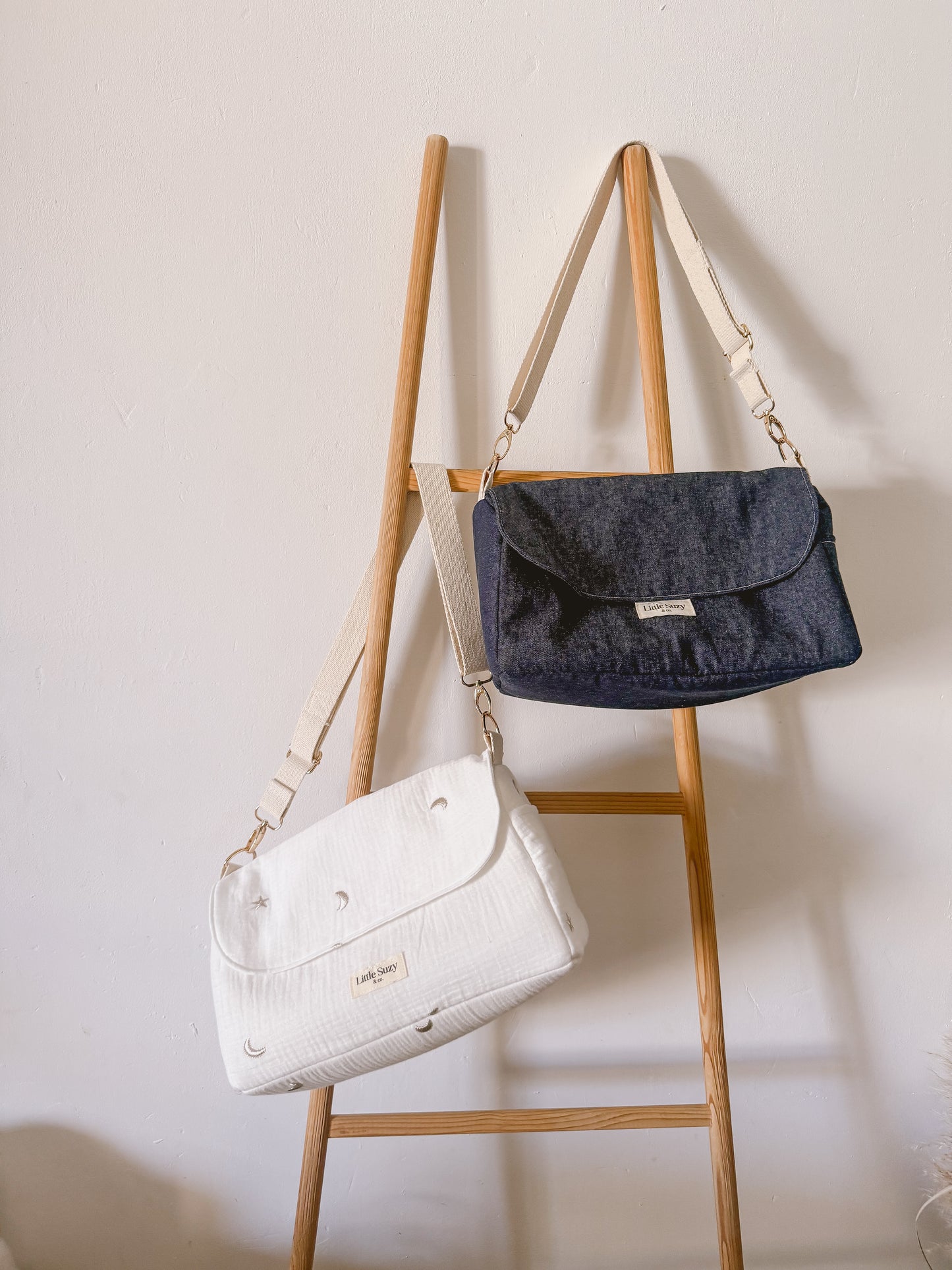 Sac à langer Louisa lunes & étoiles -  En stock