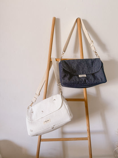Sac à langer Louisa lunes & étoiles -  En stock