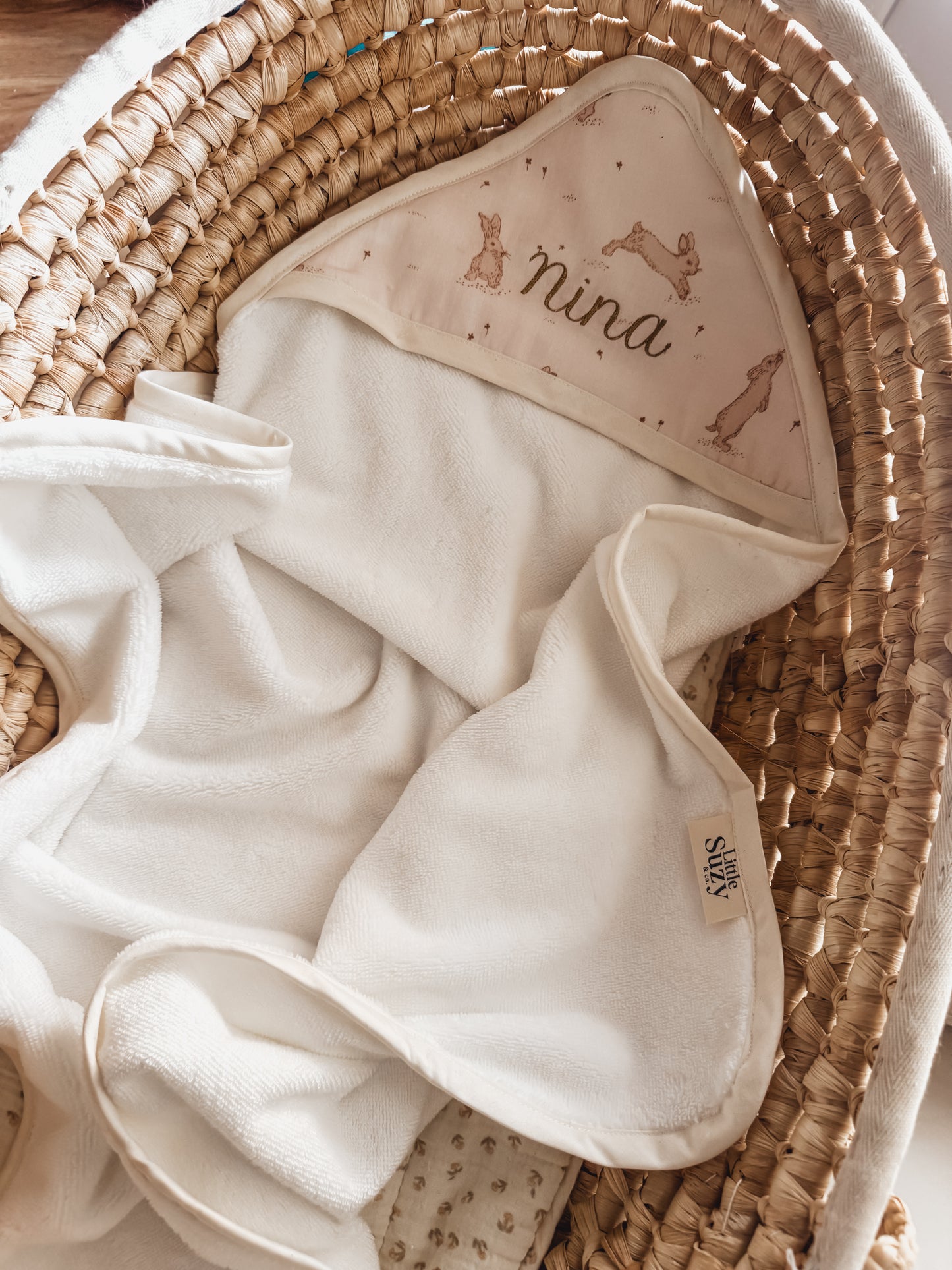 Cape de bain Lapins