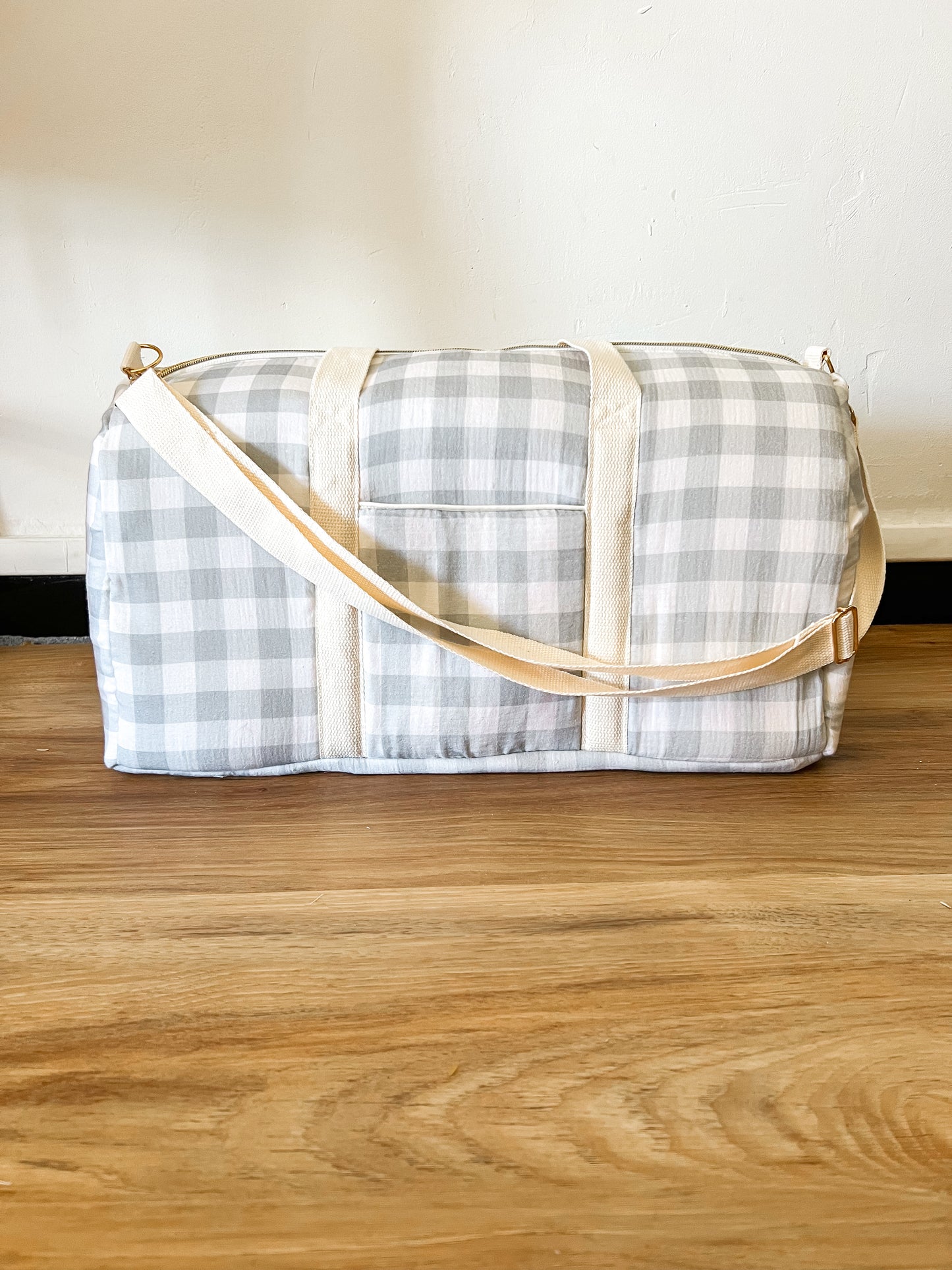 Sac à langer Paula - Vichy sauge