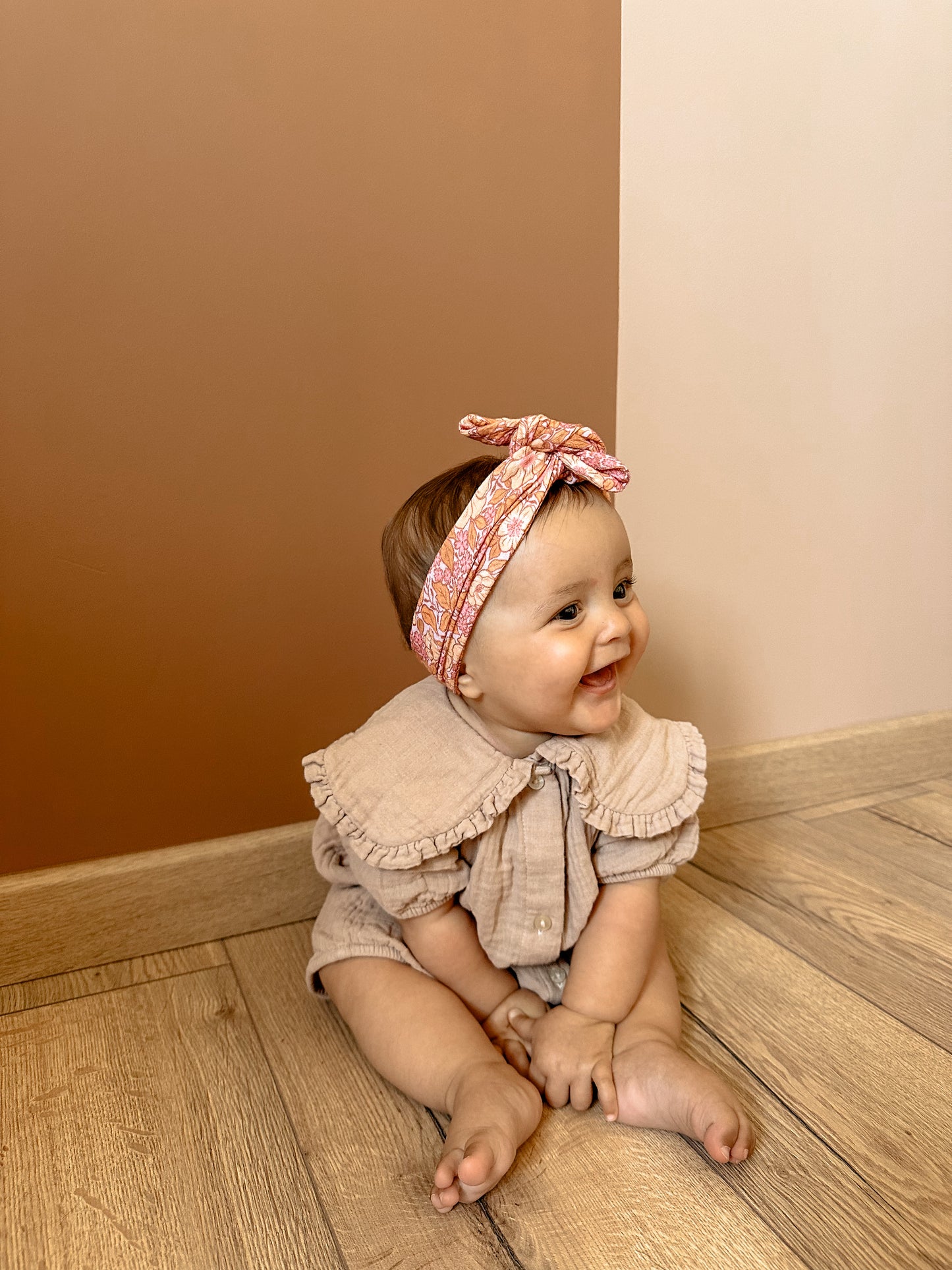 Rosie - Headband en double gaze de coton (unité)