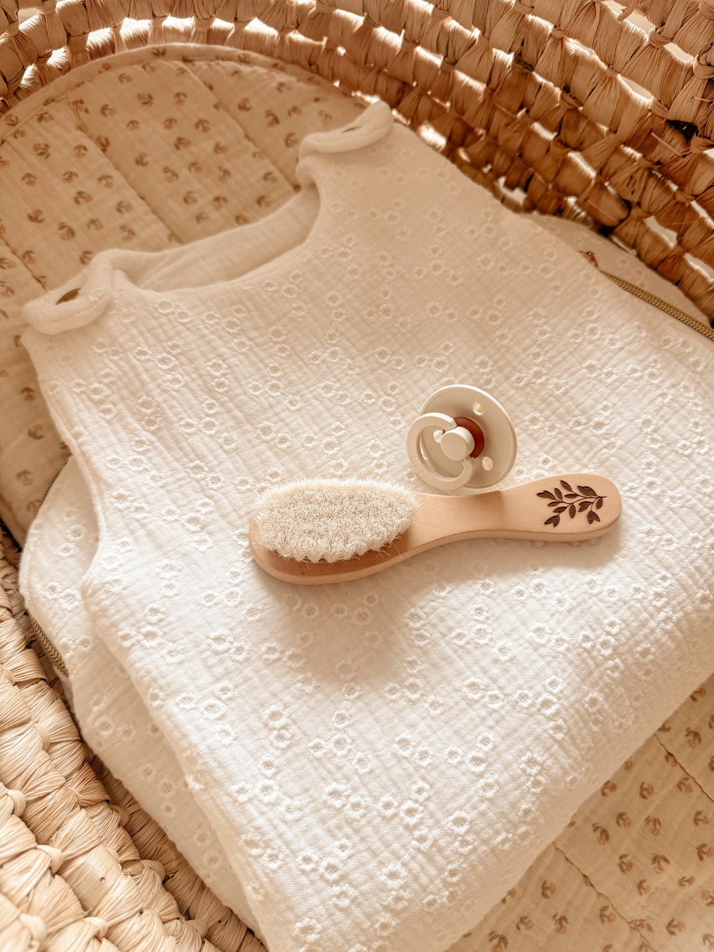 Gigoteuse millefleurs blanc prêt à partir