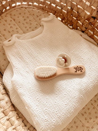 Gigoteuse millefleurs blanc prêt à partir