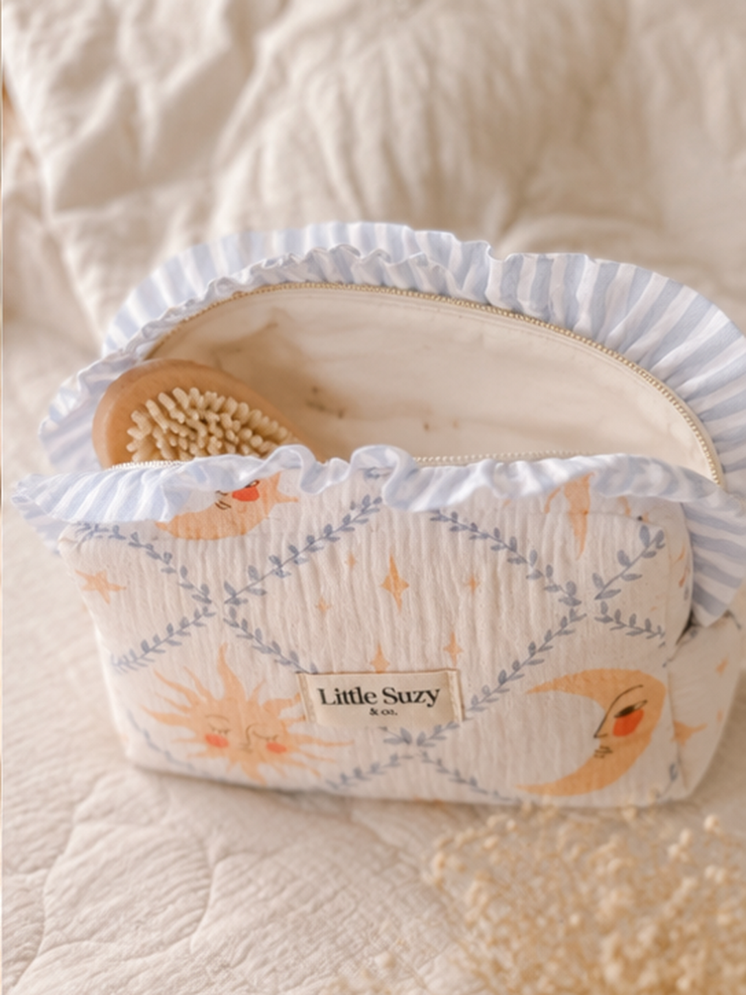 Trousse de toilette à froufrous Moon -  En stock