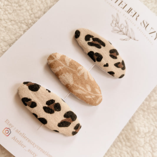 Gabriella - Barrette en tissu