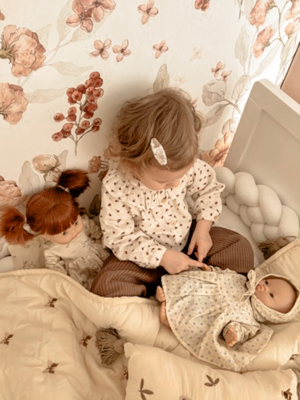 Gabriella - Barrette en tissu