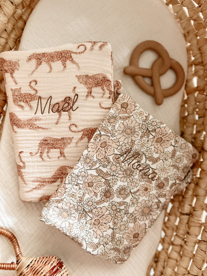 Protège carnet de santé - Boho Flowers