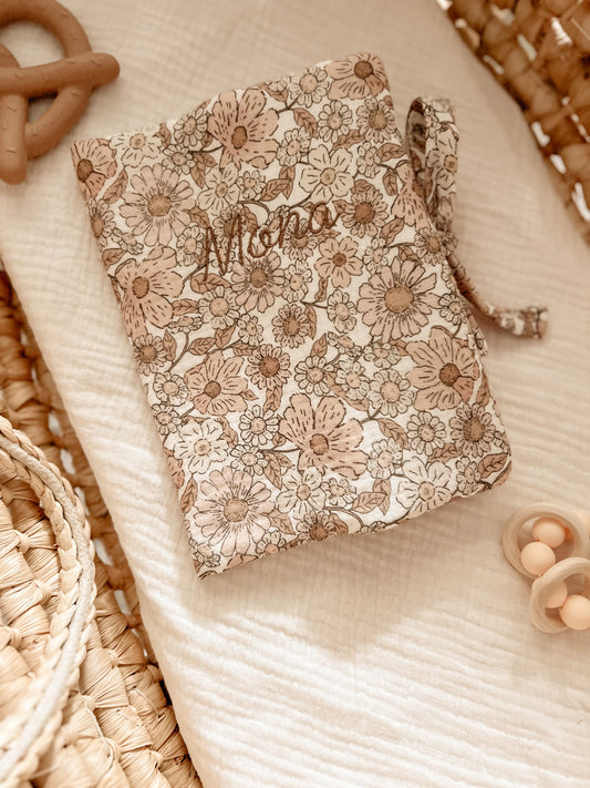 Protège carnet de santé - Boho Flowers