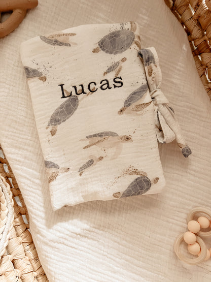 Protège carnet de santé - Tortues